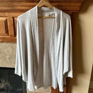 Gap light gray cardigan